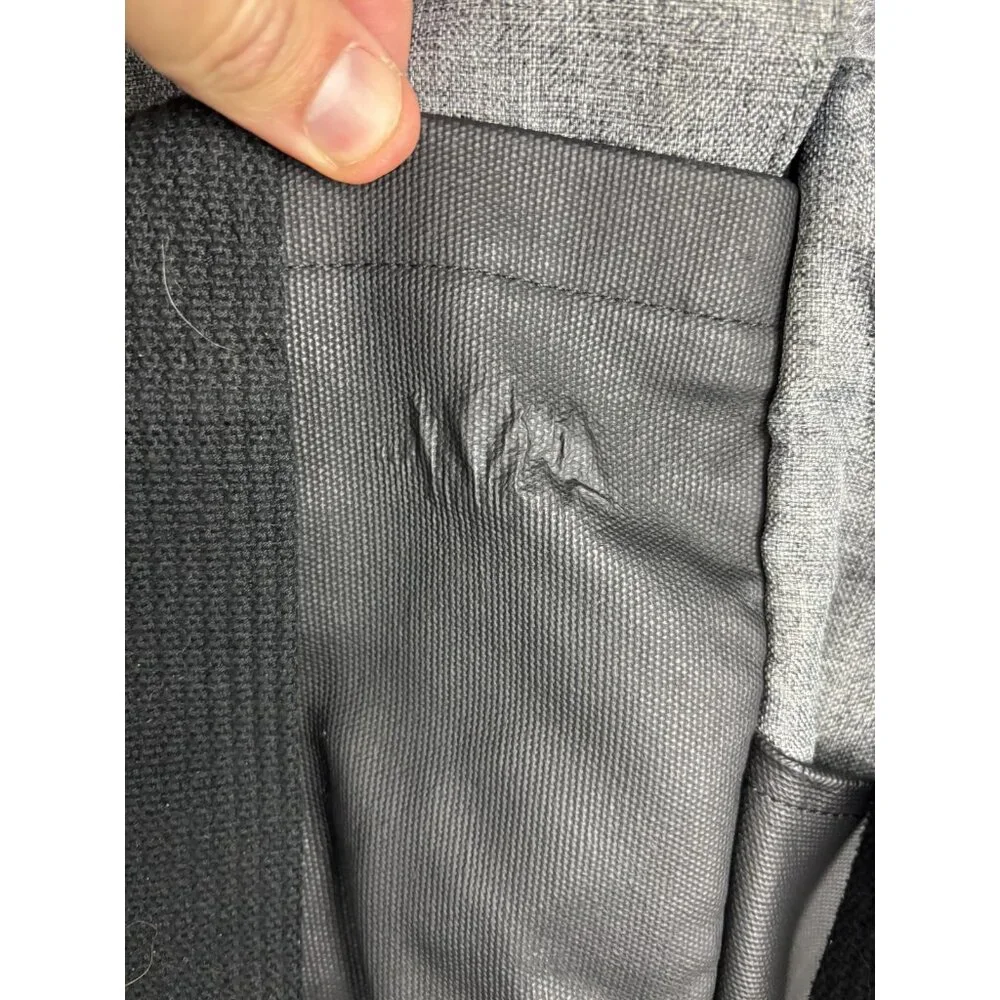 Petunia‎ Pickle Bottom Gray Diaper Bag Backpack Tote Medium Baby Boy Pockets